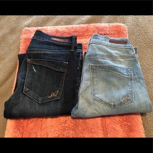 2 pairs of Express Jean Leggings